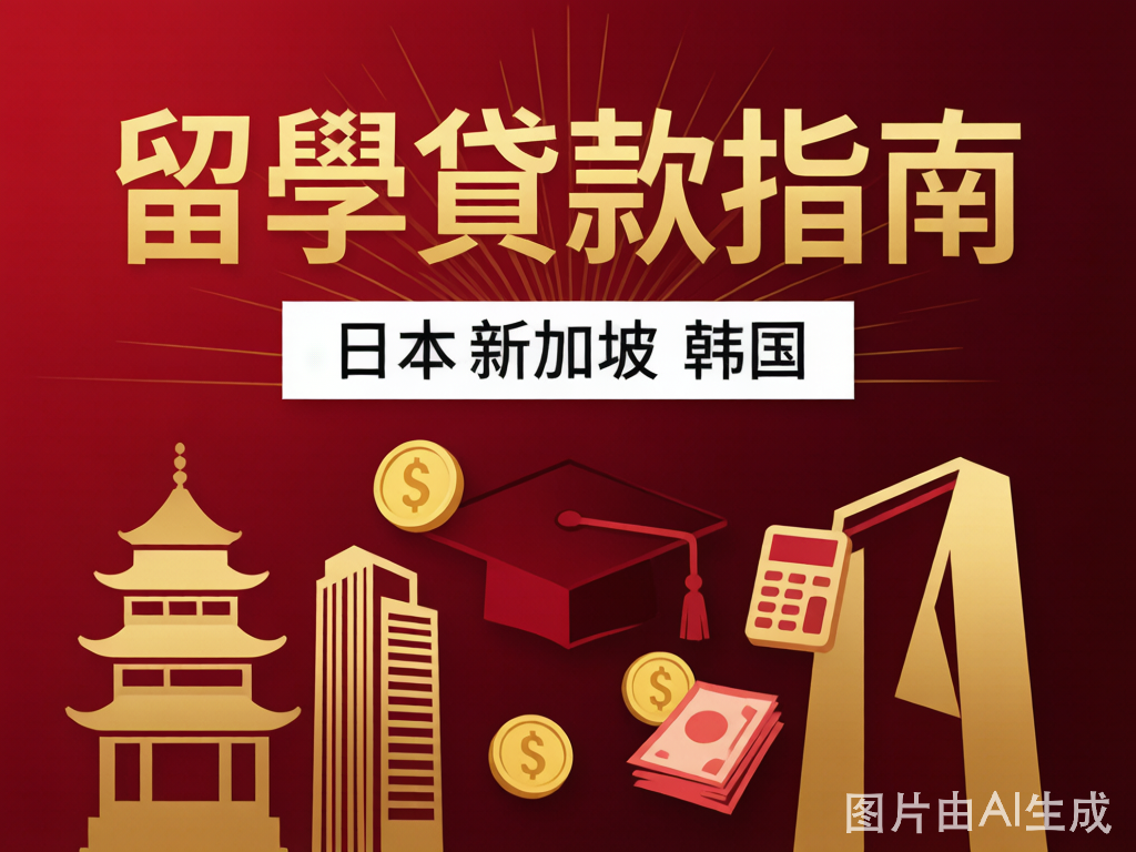 亚洲留学贷款方案全解析&mdash;&mdash;日本、新加坡、韩国三国横向对比