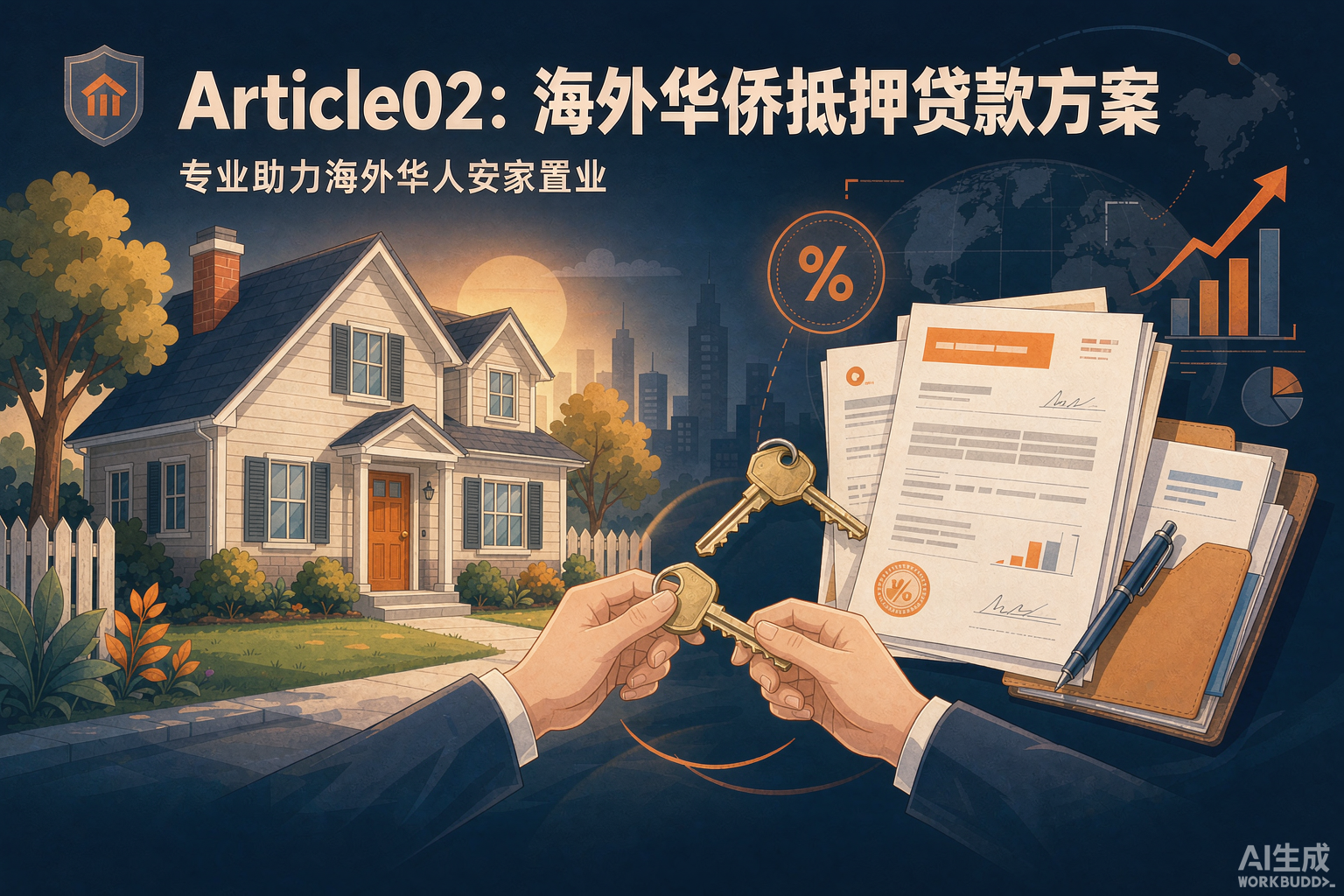 海外华人购房贷款：身份、首付与利率全解析