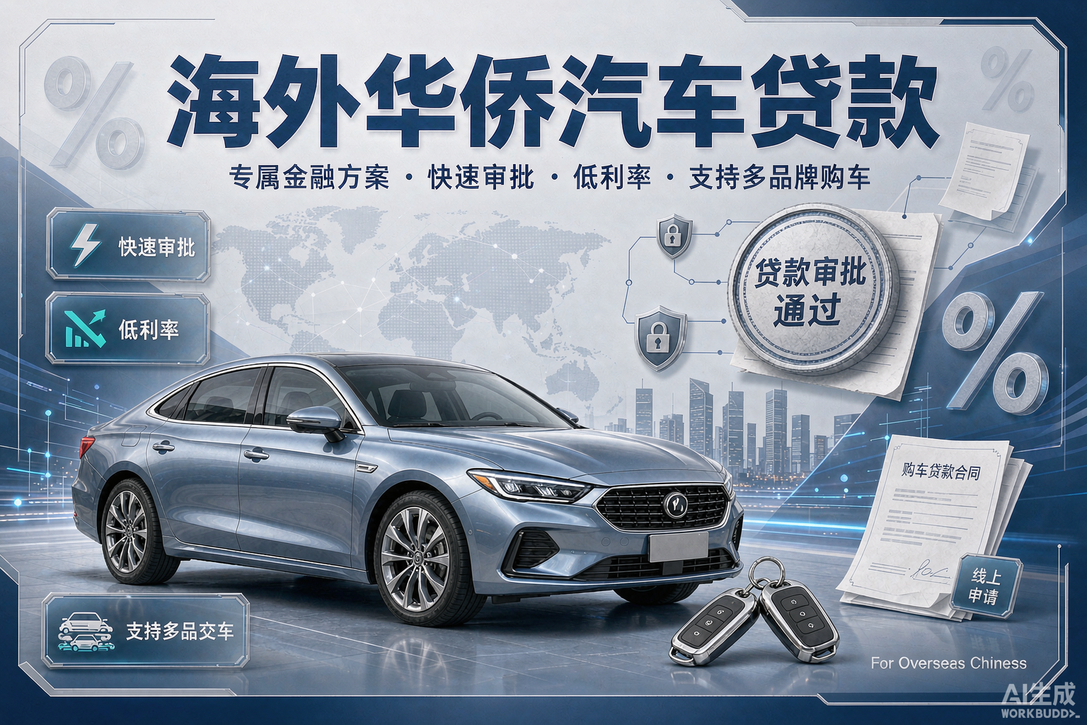 海外华人车贷指南：新车、二手车融资全攻略