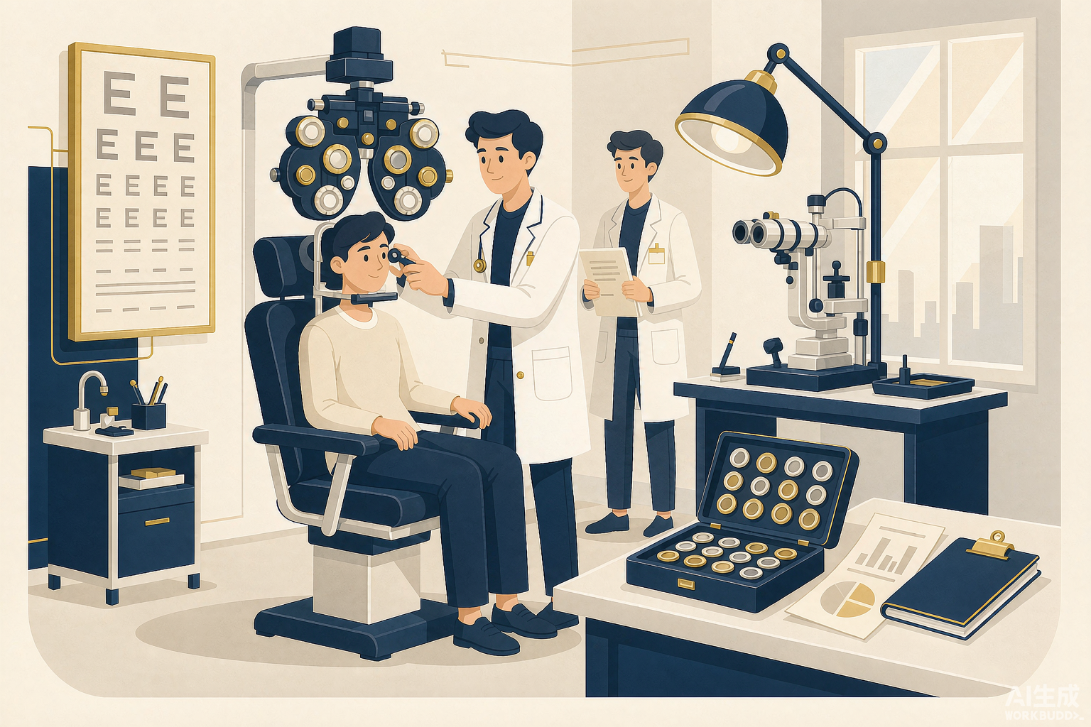 视光学留学生贷款：四年制验光临床与执照考试费用链